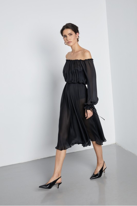 EDITH SILK DRESS